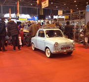 Ma Vespa400 exposee sur Retromobile 2014