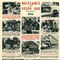 Article de presse Vespa 400 Journal de Tintin n°519 (2)