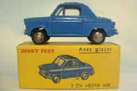 Jouets et miniatures Vespa 400