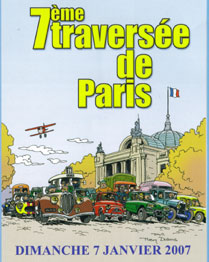 Traversée de Paris 2007 en Vespa 400